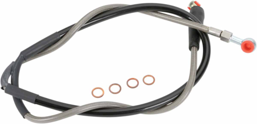 Moose Racing - Moose Racing Stainless Steel Braided Brake Line - K01-1-027/P