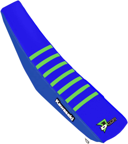 DCOR - DCOR Factory Reinforced Seat Cover - Blue/Green Ribs - 30-20-463