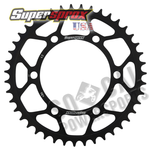 Supersprox - Supersprox Steel Rear Sprocket - 43T - RFE-486-43-BLK