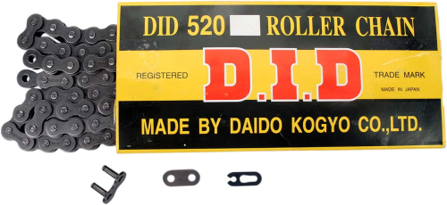 D.I.D - D.I.D 520 Standard Series Non O-Ring Chain - 108 Links - M520X108RB