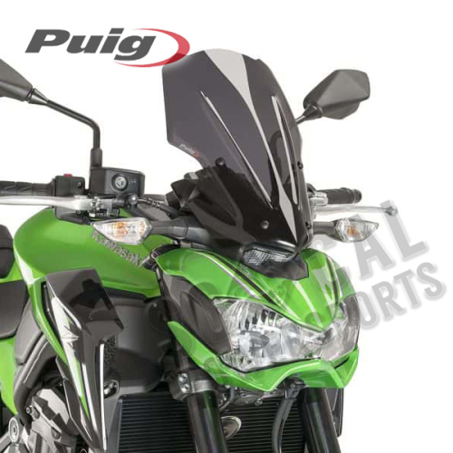 PUIG - PUIG Naked New Generation Touring Windscreen - Dark Smoke - 9392F