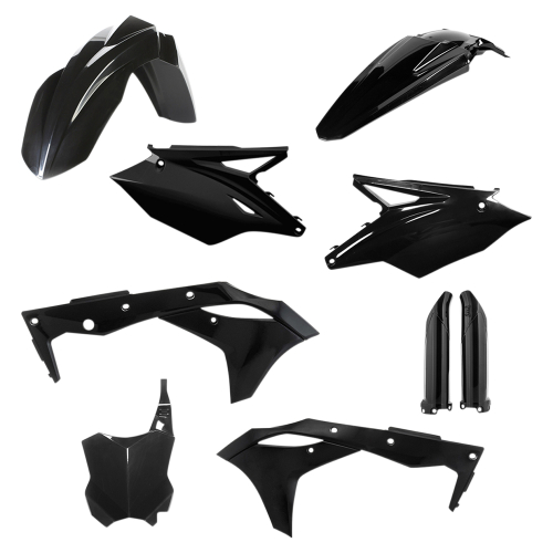Acerbis - Acerbis Full Plastic Kit - Black - 2685820001