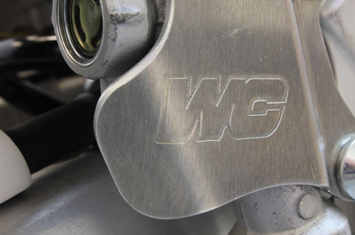 Works Connection - Works Connection Rear Master Cylinder Guard - 15-268