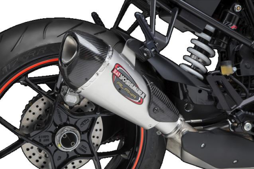 Yoshimura - Yoshimura Alpha T Street Series Works Finish Slip-On - Stainless Steel Muffler - 16290BP520