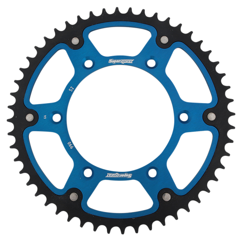 Supersprox - Supersprox Stealth Rear Sprocket - 52T - RST-990-52-BLU