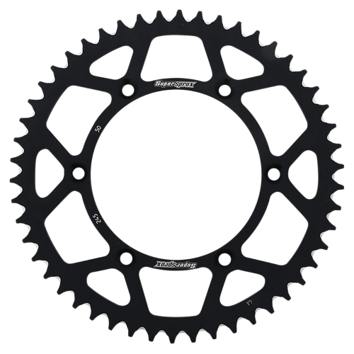 Supersprox - Supersprox Aluminum Rear Sprocket - 50T - RAL-245-50-BLK