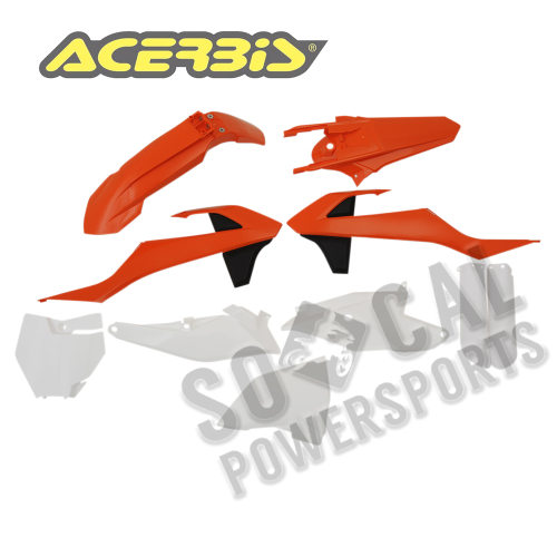 Acerbis - Acerbis Full Plastic Kit - Original 18 - 2686025909
