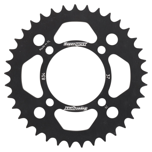 Supersprox - Supersprox Aluminum Rear Sprocket - 37T - RAL-834-37-BLK