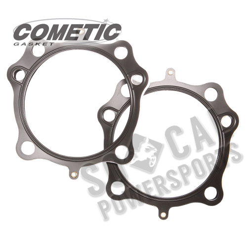Cometic Gasket - Cometic Gasket Head Gasket for 4.125in Bore S&S Super Sidewinder Plus - MLS - .040in - C9933