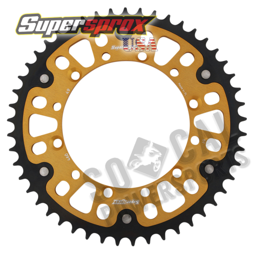 Supersprox - Supersprox Stealth Rear Sprocket - 49T - RST-460-49-GLD