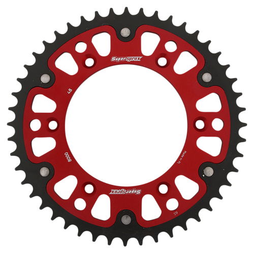 Supersprox - Supersprox Stealth Rear Sprocket - 48T - RST-8000-48-RED