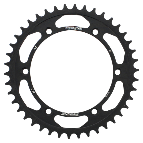 Supersprox - Supersprox Steel Rear Sprocket - 42T - RFE-460-42-BLK