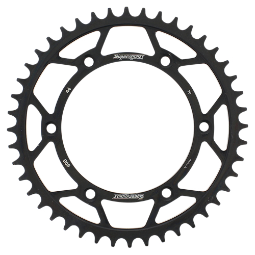 Supersprox - Supersprox Steel Rear Sprocket - 44T - RFE-808-44-BLK