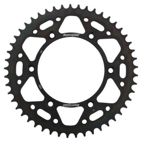 Supersprox - Supersprox Steel Rear Sprocket - 49T - RFE-990-49-BLK