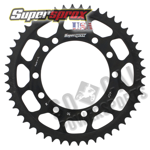 Supersprox - Supersprox Steel Rear Sprocket - 50T - RFE-457-50-BLK