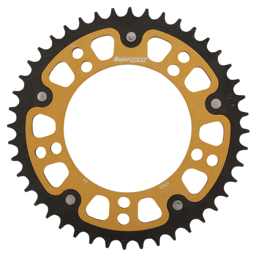 Supersprox - Supersprox Stealth Rear Sprocket - 44T - RST-1793-44-GLD