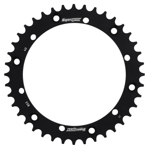 Supersprox - Supersprox Aluminum Rear Sprocket - 40T - RAL-853-40-BLK