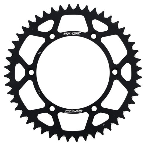 Supersprox - Supersprox Aluminum Rear Sprocket - 48T - RAL-245-48-BLK