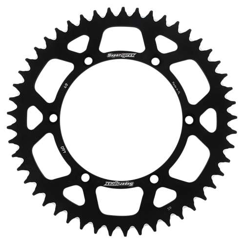 Supersprox - Supersprox Aluminum Rear Sprocket - 49T - RAL-460-49-BLK
