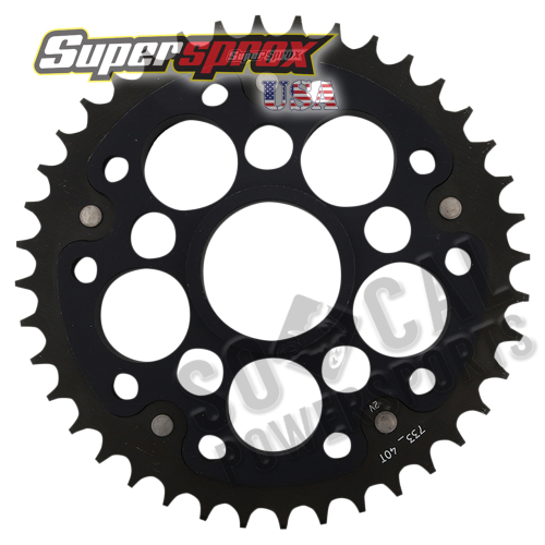 Supersprox - Supersprox Stealth Rear Sprocket - 40T - RST-733-40-BLK