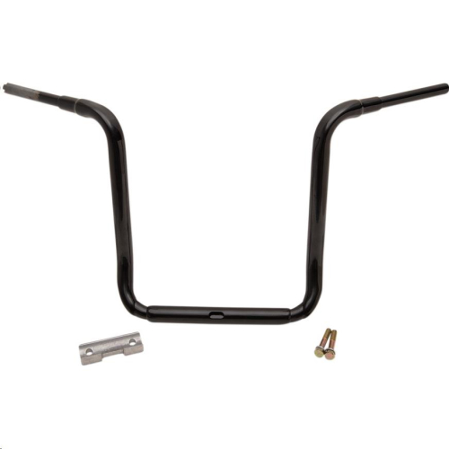 LA Choppers - LA Choppers 1-1/2in. Grande Touring Ape Hanger Handlebars - 18in. Rise - Gloss Black - LA-7322-18B