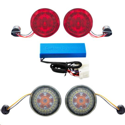 Custom Dynamics - Custom Dynamics Probeam Turn Signal Insert Kit with Signal Stabilizers - PB-HD-KIT-1