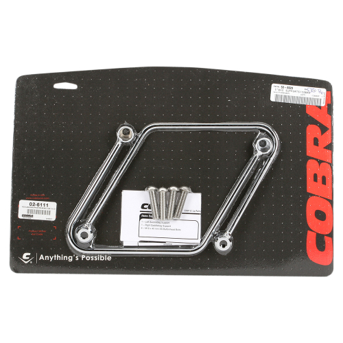 Cobra - Cobra Saddlebag Supports - Chrome - 02-6111