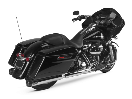 Two Brothers Racing - Two Brothers Racing Dual Slip-Ons - Chrome w/ Carbon Fiber Tip - 005-4550499D
