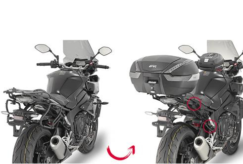 GIVI - GIVI Side Case Hardware for V35 Hard Cases - PLXR2129