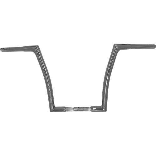 Fat Baggers, Inc. - Fat Baggers, Inc. 1-1/4in. EZ Install Flat Top Handlebars - Chrome - 707014