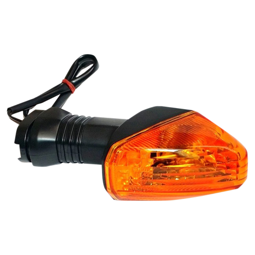 K&S Technologies - K&S Technologies Turn Signal - Rear Right - Black/Clear Lens - 25-2303