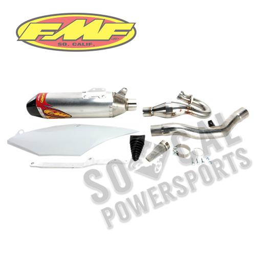 FMF Racing - FMF Racing Factory 4.1 RCT Full System - Aluminum Muffler - Carbon Fiber End Cap - 041561
