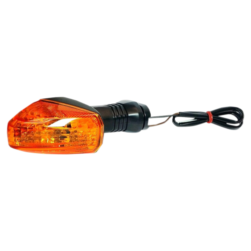 K&S Technologies - K&S Technologies Turn Signal - Rear Left - Black/Clear Lens - 25-2304