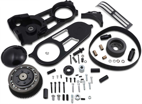 Belt Drives Ltd - Belt Drives Ltd 2in. Open Belt Drive - Black - EVO-11S-2B