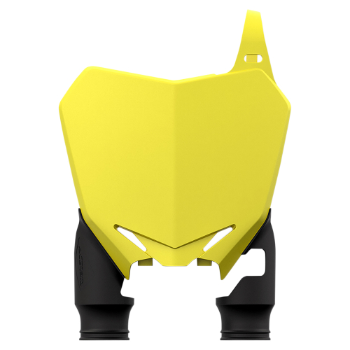 Acerbis - Acerbis Raptor Front Number Plate - Yellow/Black - 2527391017