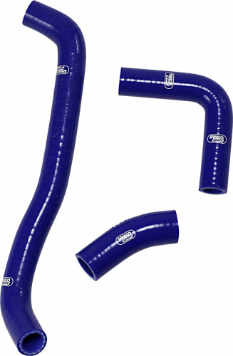 Moose Racing - Moose Racing Race Fit Radiator Hose Kit without Clamps - 6 - Blue - 1902-1567