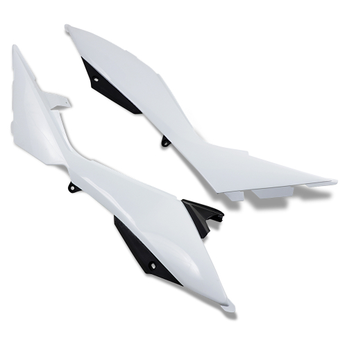 UFO Plastics - UFO Plastics Radiator Shroud/Side Panels - White - HU03340-041
