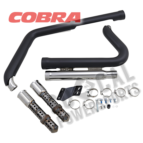 Cobra - Cobra Speedster 909 Exhaust System - Black - 6711B