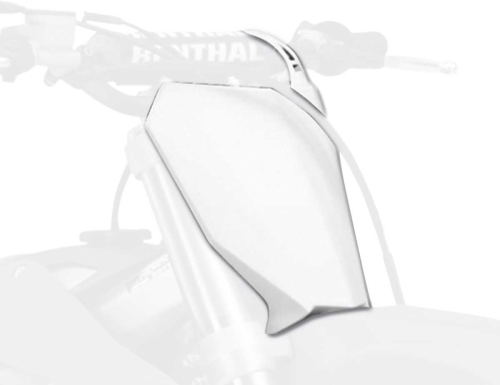 Polisport - Polisport Front Number Plate - White - 8667200002