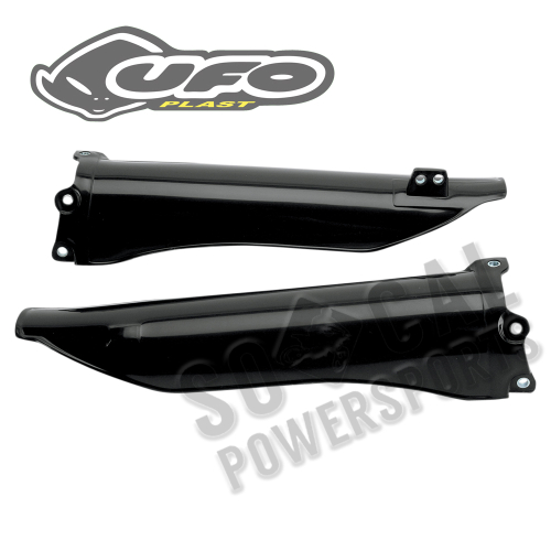 UFO Plastics - UFO Plastics Fork Slider Protectors - Black - KA03778001