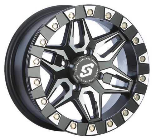 Sedona - Sedona Split Six Beadlock Wheel - 14x10 - 5+5 Offset - 4/137 12mm Tapered Lug - A72M-41037-55S