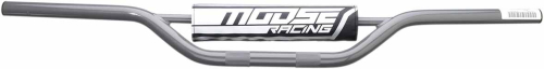 Moose Racing - Moose Racing 7/8in. Carbon Steel Handlebars - 4-Trax/Quad - Gray - H31-1040GR