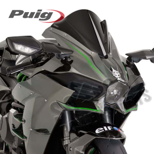 PUIG - PUIG Z-Racing Windscreen - Black - 7631N