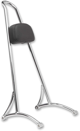 Burly Brand - Burly Brand Sissy Bars - Tall - Chrome - B13-1503C