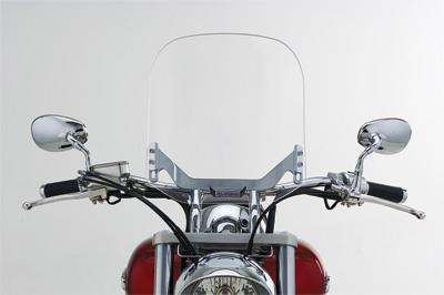 Slipstreamer - Slipstreamer Bullet Windshield - 15in. - Clear - B15-C