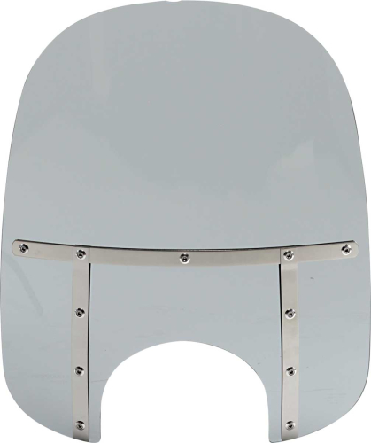 Memphis Shades - Memphis Shades Memphis Fats Windshield (9in. Cutout) - 21in. - Black Smoke - MEM38112