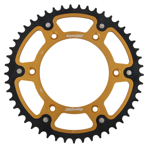 Supersprox - Supersprox Stealth Rear Sprocket - 49T - RST-210-49-GLD