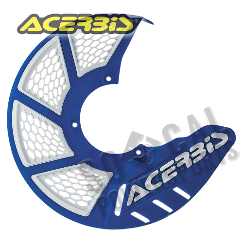 Acerbis - Acerbis X-Brake Mini Disc Cover - Blue/White - 2630551006