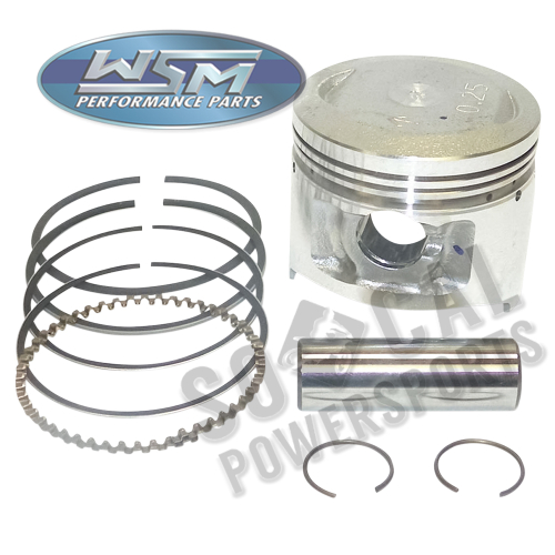 WSM - WSM Piston Kit - 0.25mm Oversize to 47.25mm - 50-536-04K