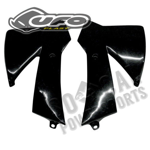 UFO Plastics - UFO Plastics Radiator Covers - Black - KT03072-001